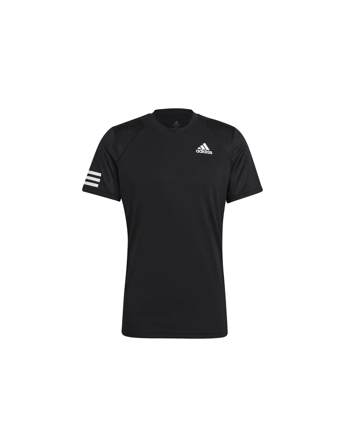 Camiseta adidas Club Tennis 3 bandas M Black