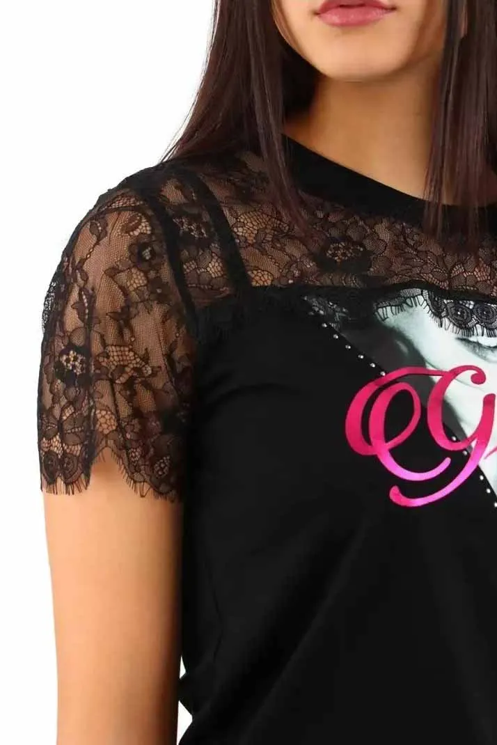 Camiseta apa para mujer de Guess Jeans – W4RI50I3Z14
