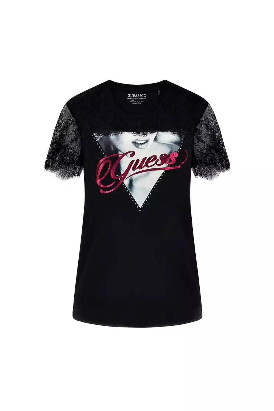 Camiseta apa para mujer de Guess Jeans – W4RI50I3Z14