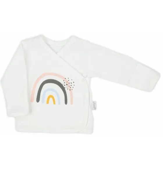 Camiseta cruzada de bebé colección Rainbow