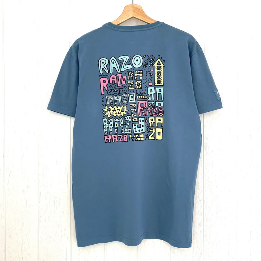 Camiseta Teiron Pocket Lettering Razo Para Niños