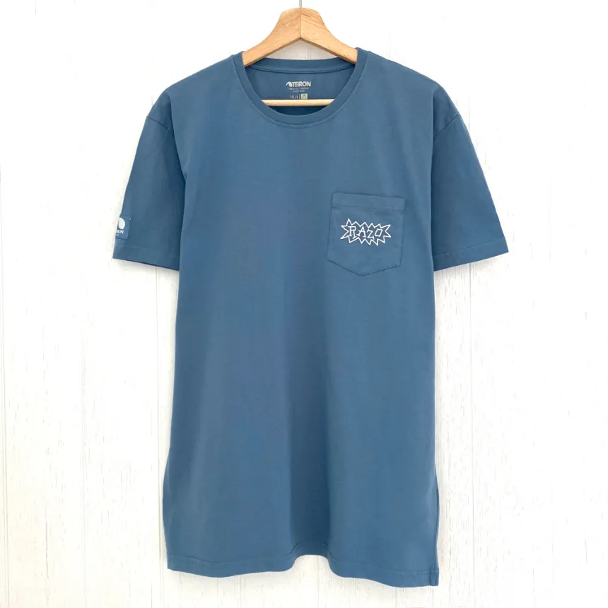 Camiseta Teiron Pocket Lettering Razo Para Niños