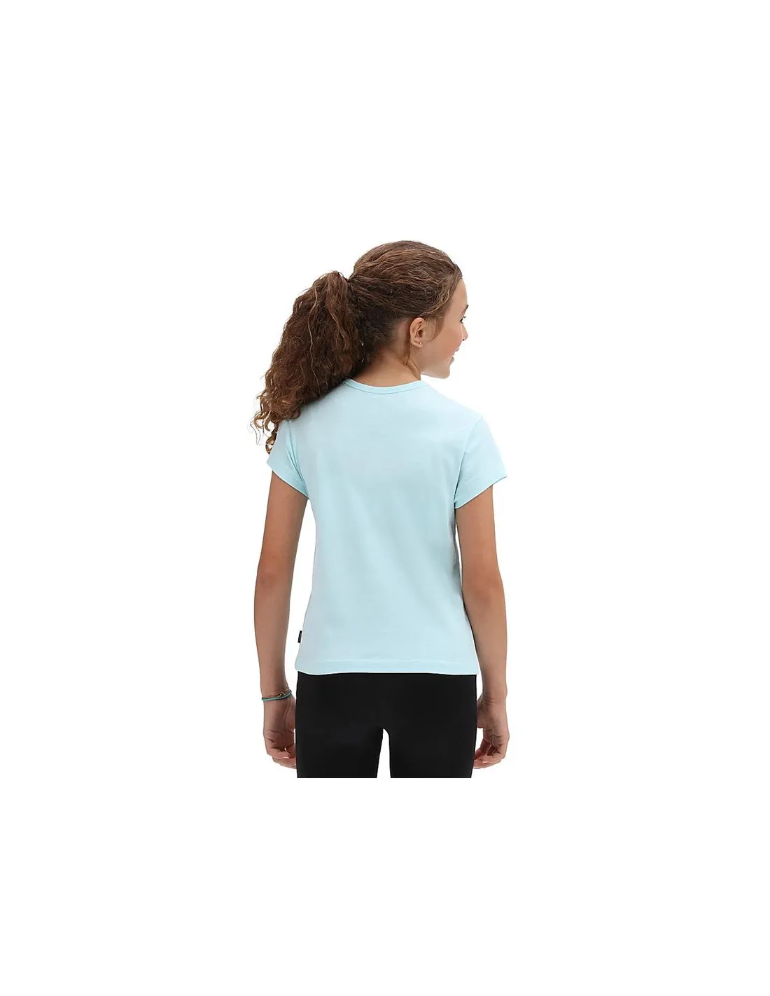 Camiseta Vans Elevated Floral Fill Mini Azul Niña