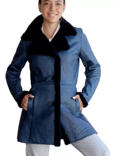 CAMPERA DE CUERO DE OVEJA DE MUJER  MODELO: SOL.H