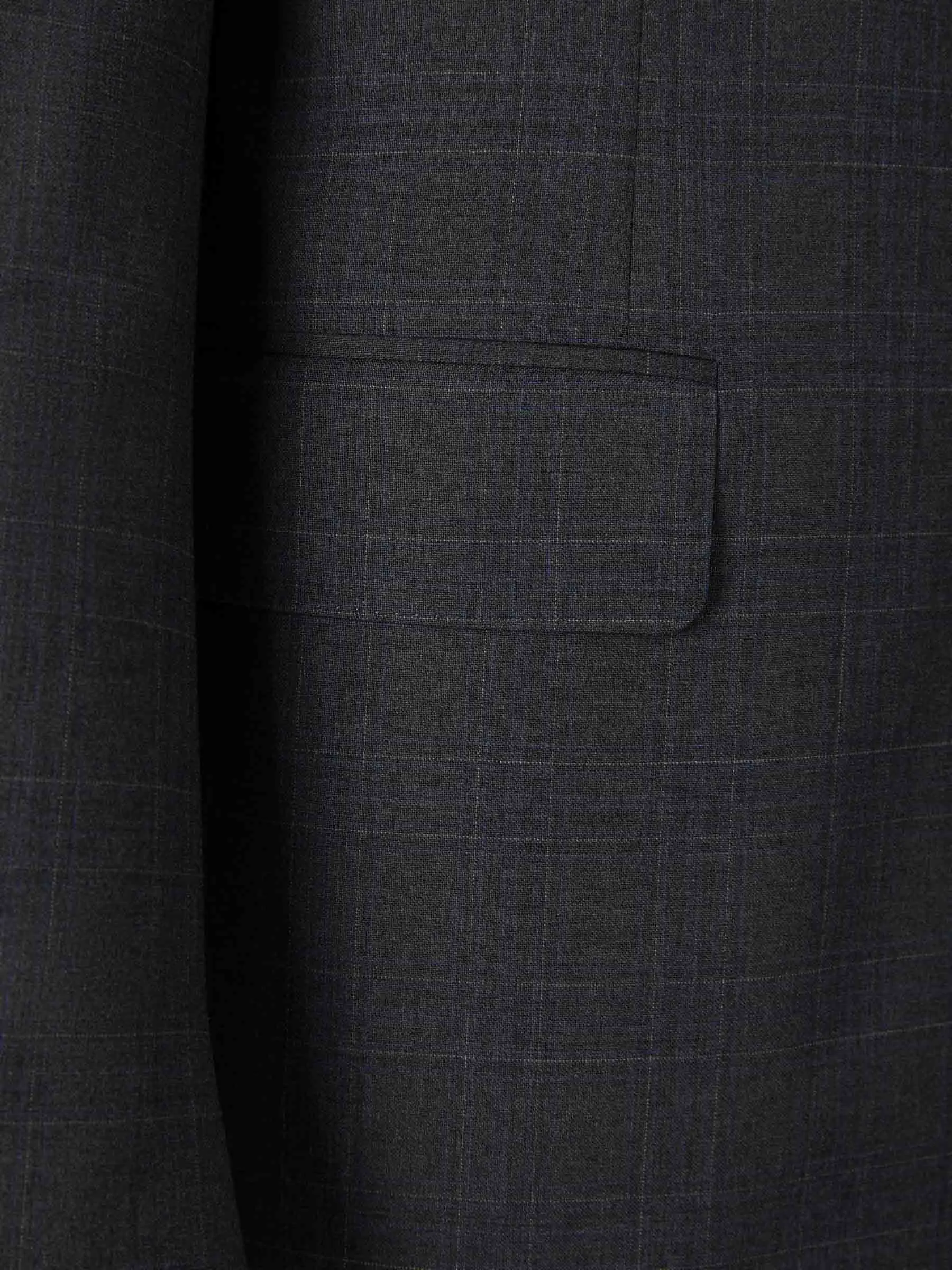 Canali Traje Motivo Cuadros