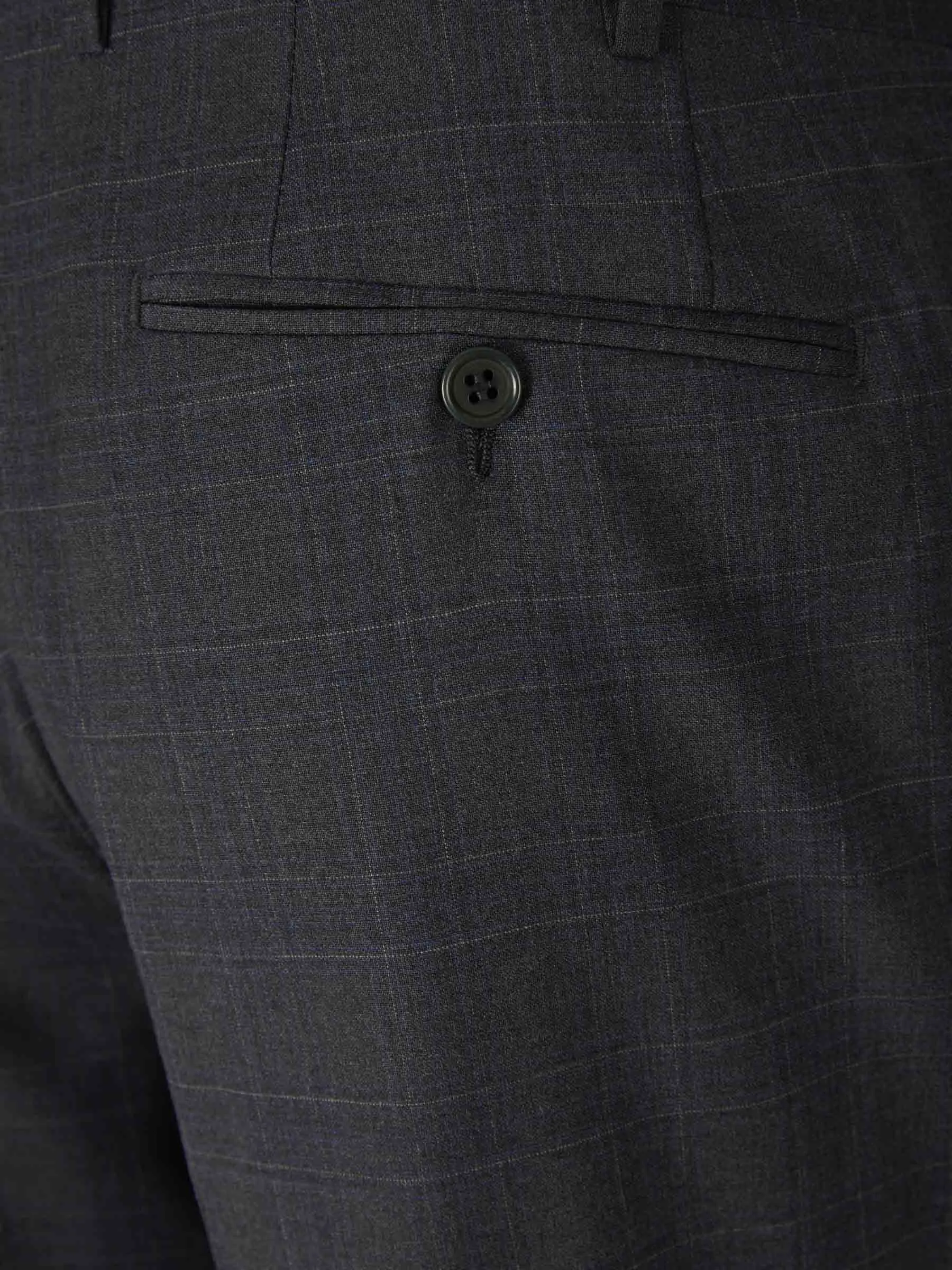 Canali Traje Motivo Cuadros