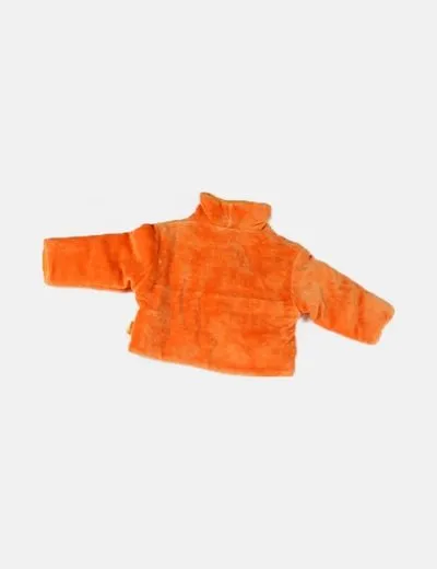 Caracol Chaqueta naranja terciopelo