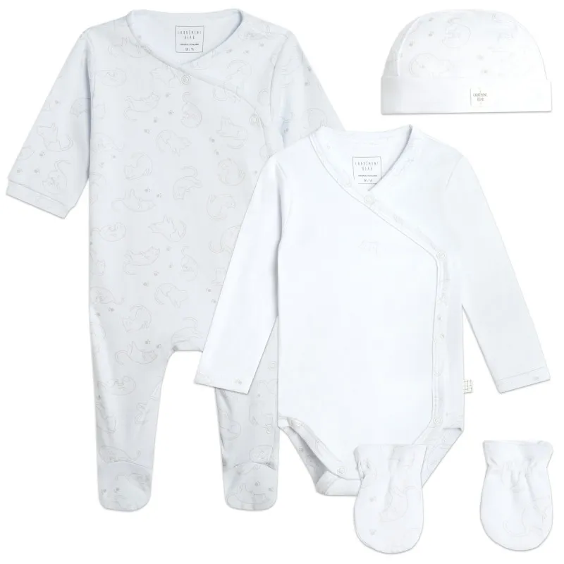 CARREMENT BEAU Conjunto para bebé de 4 piezas
