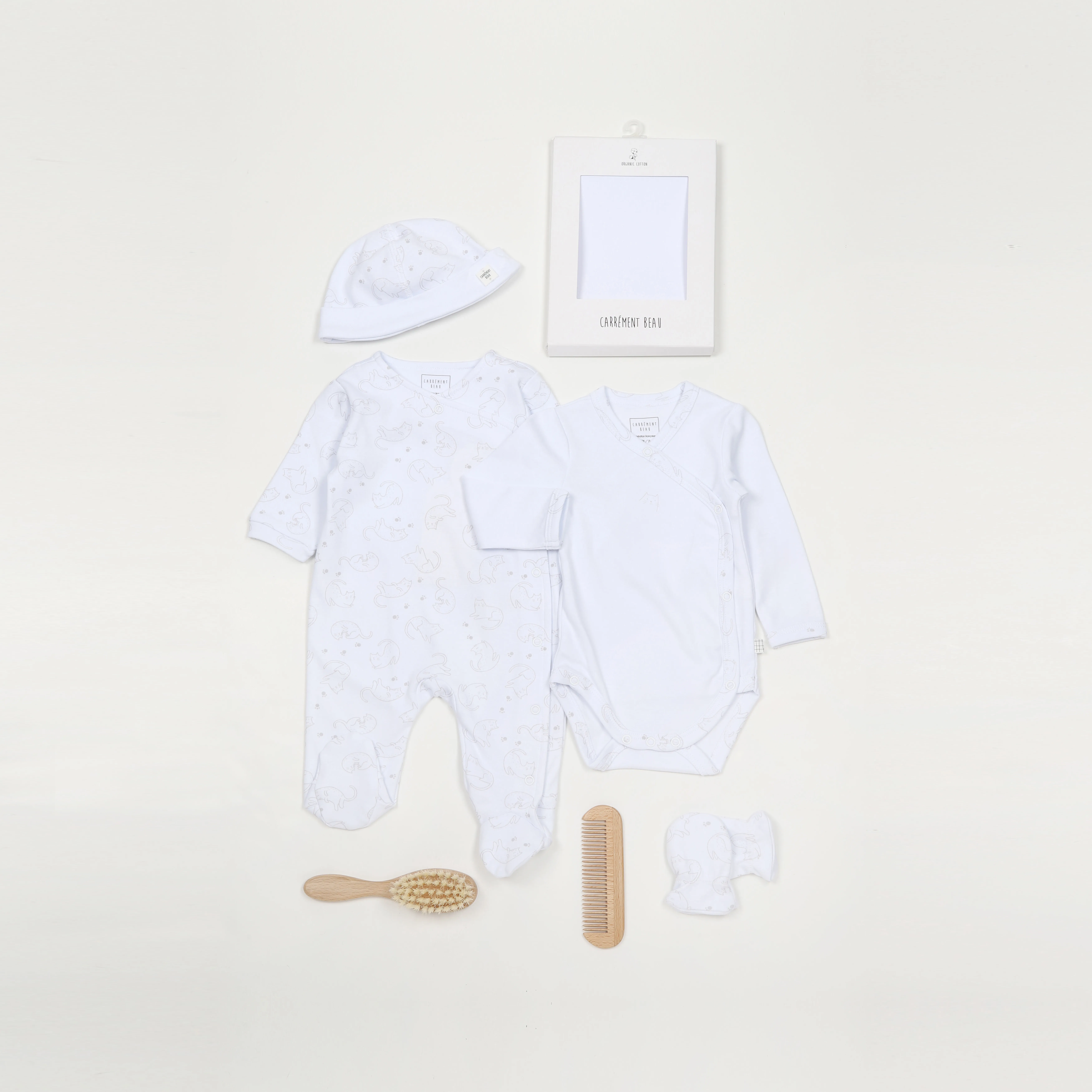 CARREMENT BEAU Conjunto para bebé de 4 piezas