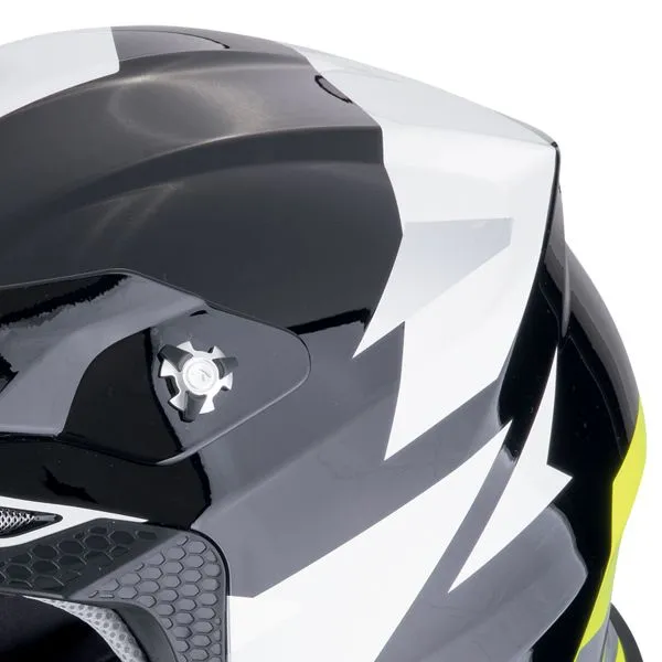 CASCO SCORPION VX16 EVO AIR ROD NEGRO AMARILLO FLUO 