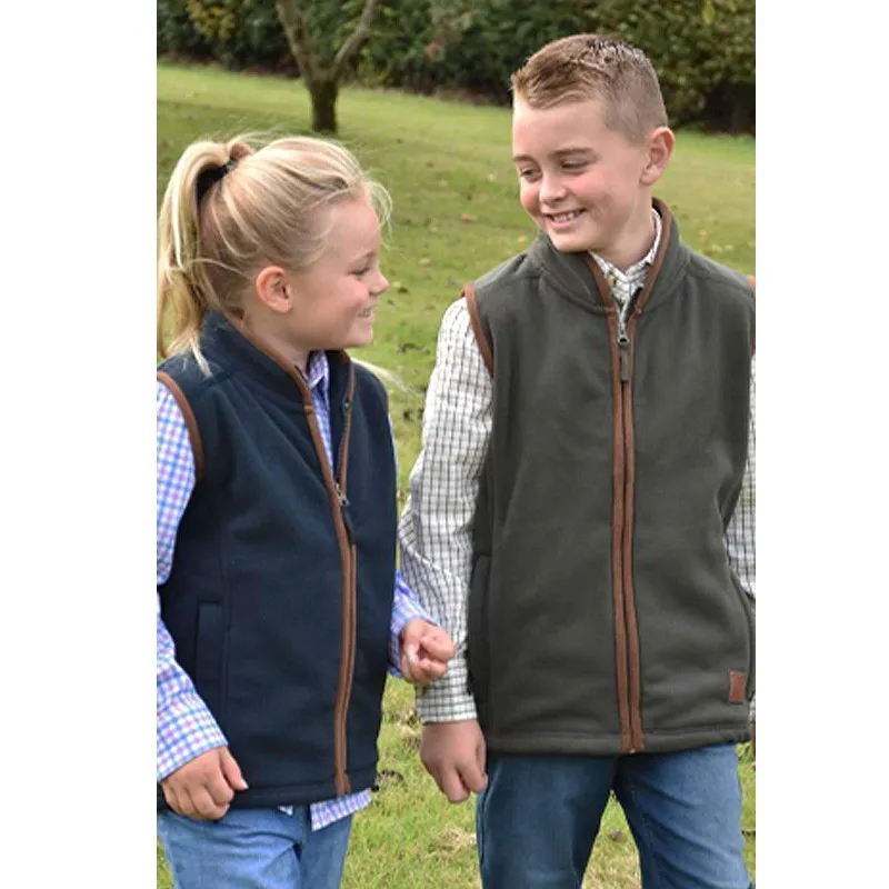 Chaleco polar Oxford Blue para niño y niña Navy