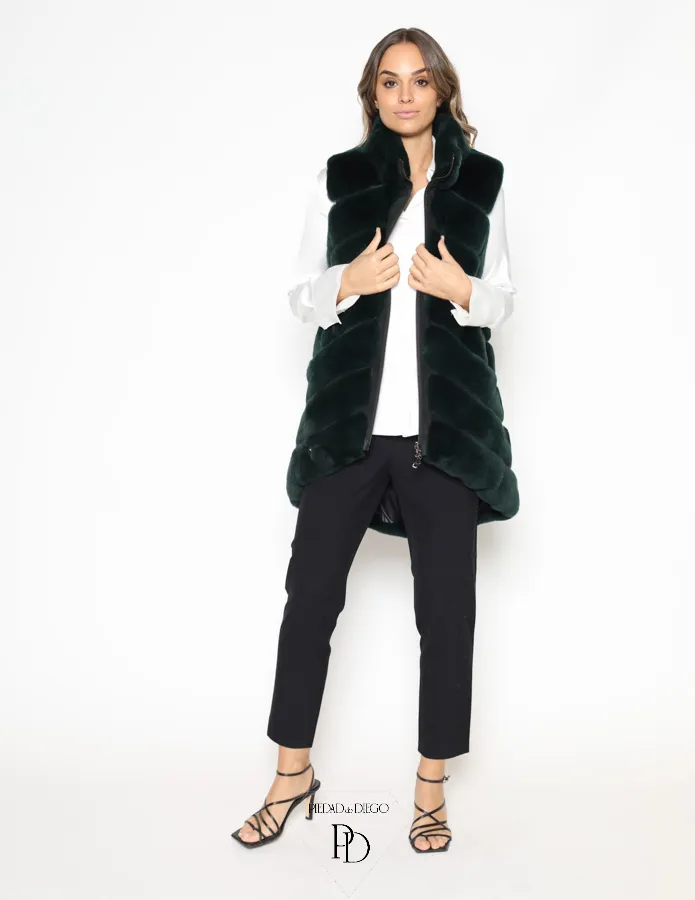 Chaleco Rex Reversible Gabardina