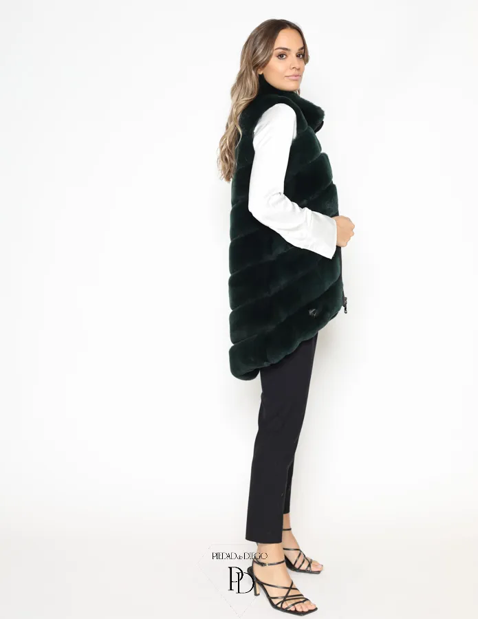 Chaleco Rex Reversible Gabardina