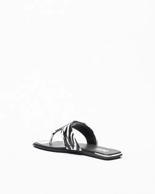 Chanclas de dedo Dkny Deja Negro