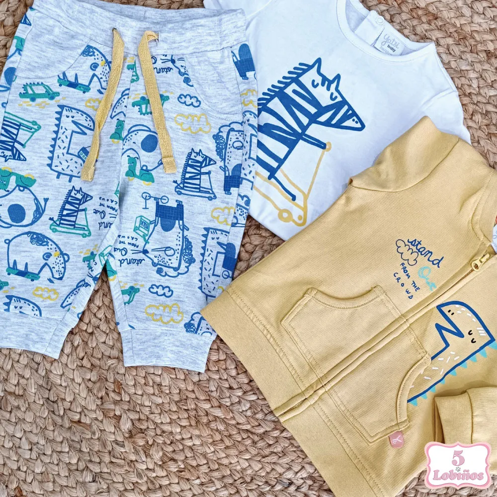 CHANDAL BEBÉ NIÑO ANIMALITOS