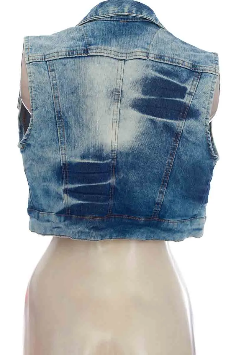 CHAQUETA / ABRIGO COLOR AZUL  D´VIO