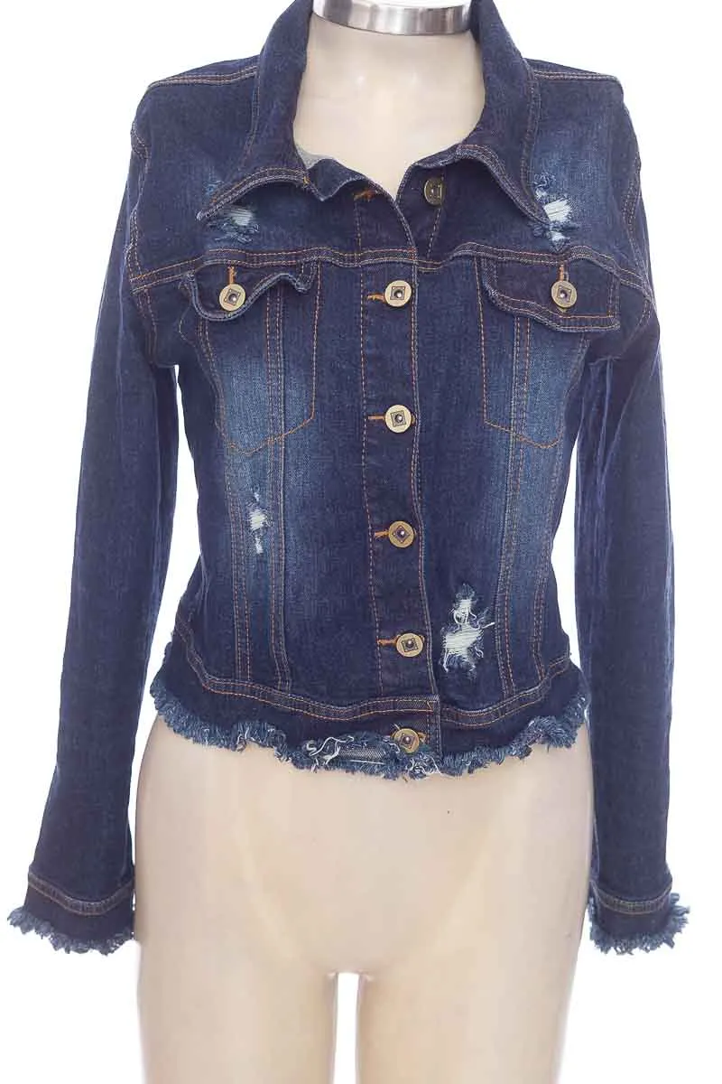 CHAQUETA / ABRIGO COLOR AZUL  LOW JEANS