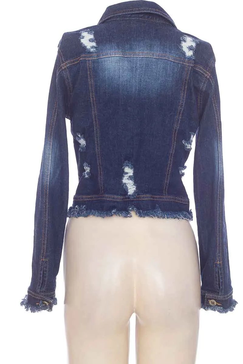 CHAQUETA / ABRIGO COLOR AZUL  LOW JEANS