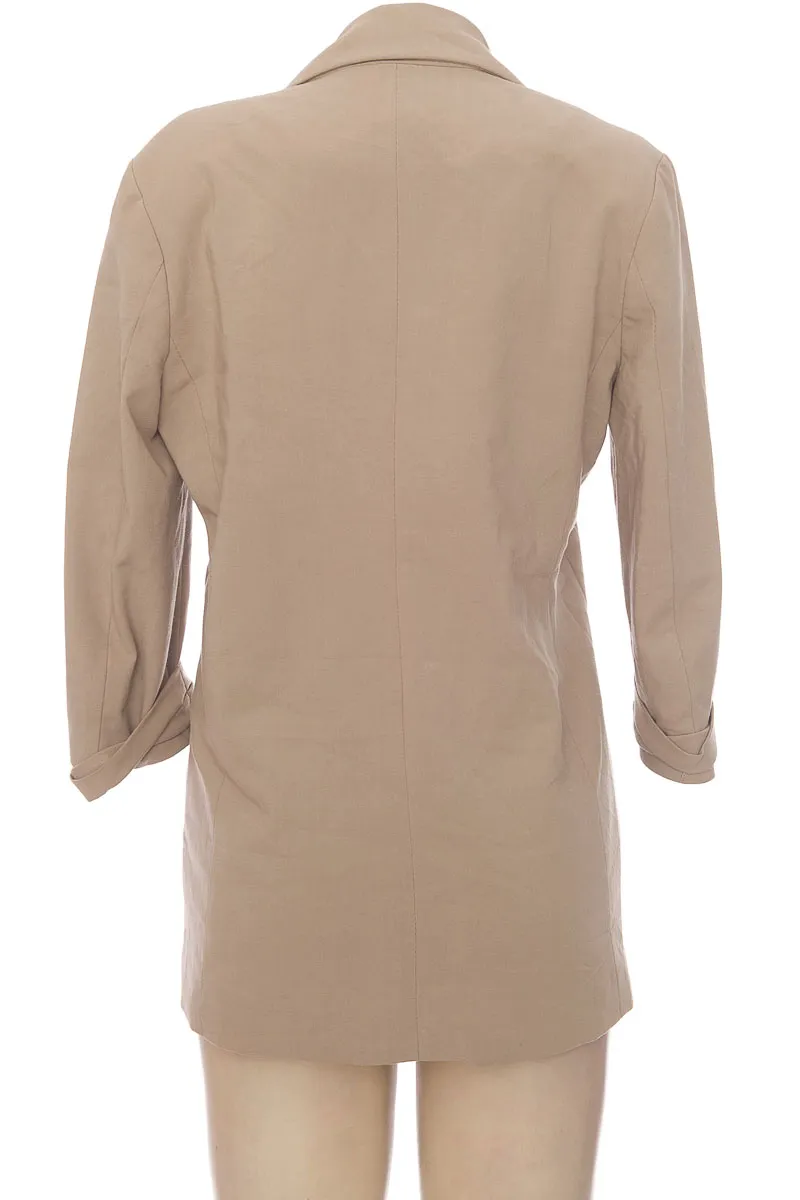 CHAQUETA / ABRIGO COLOR BEIGE  FOREVER 21
