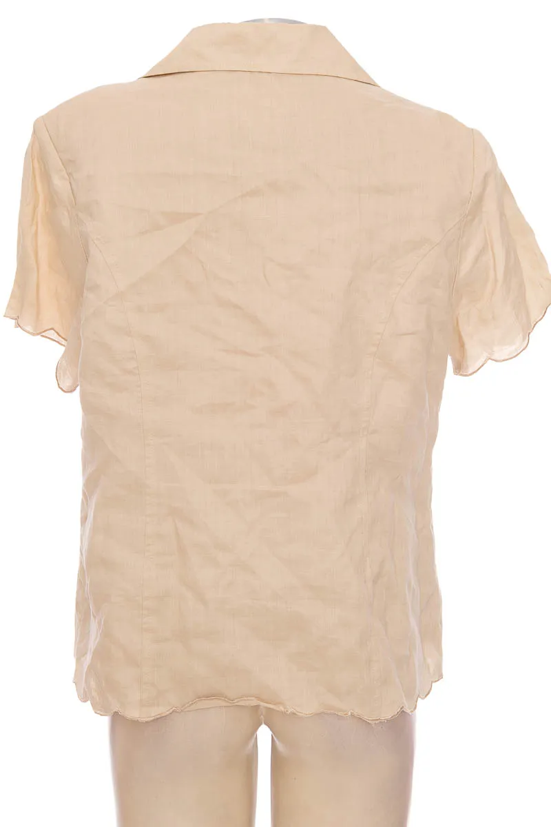 CHAQUETA / ABRIGO COLOR BEIGE  LINO USA