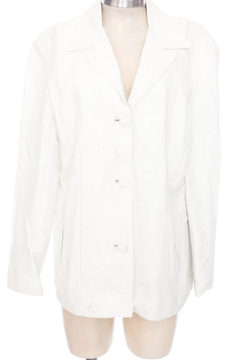 CHAQUETA / ABRIGO COLOR BLANCO  SIGLO XXL