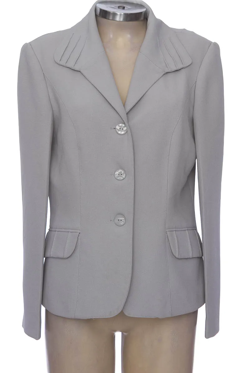 CHAQUETA / ABRIGO COLOR GRIS  CREACIONES MONALISA