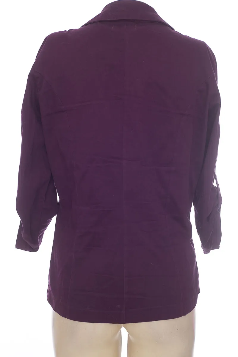 CHAQUETA / ABRIGO COLOR MORADO  D´AXXYS