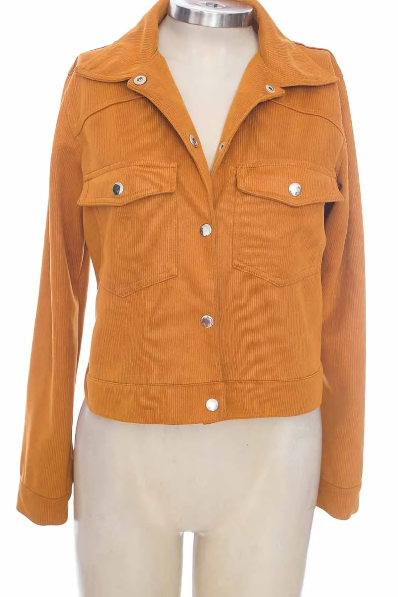 CHAQUETA / ABRIGO COLOR MOSTAZA  KOL FASHION