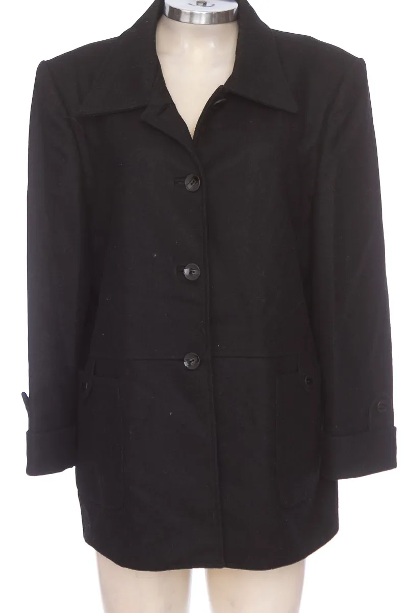 CHAQUETA / ABRIGO COLOR NEGRO  LISA COLLECTION