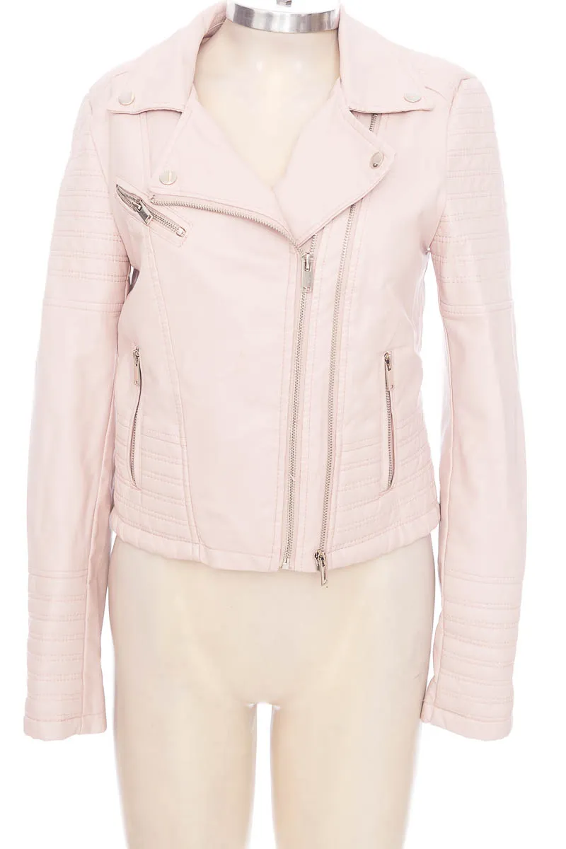 CHAQUETA / ABRIGO COLOR ROSADO  AFTF BASIC