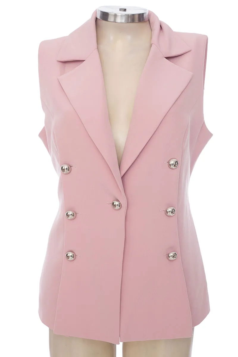 CHAQUETA / ABRIGO COLOR ROSADO  STUDIO F