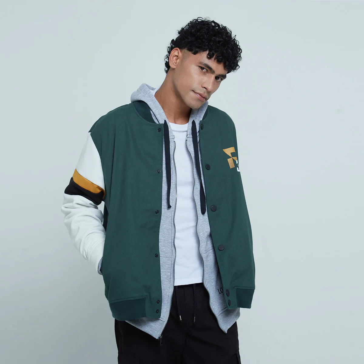 Chaqueta Bomber College