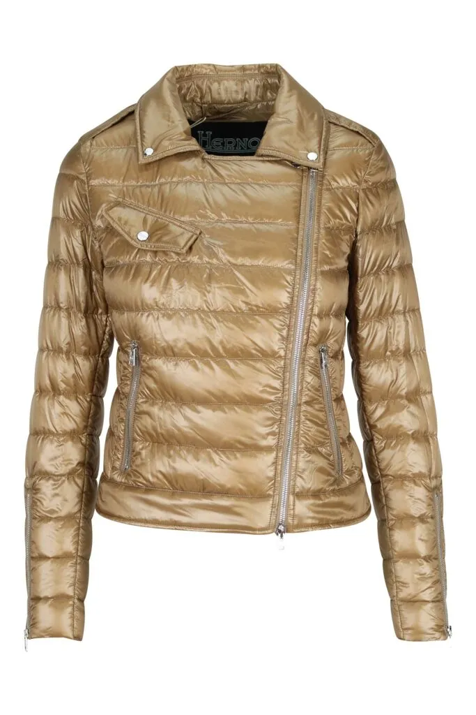 Chaqueta color camel de tejido
