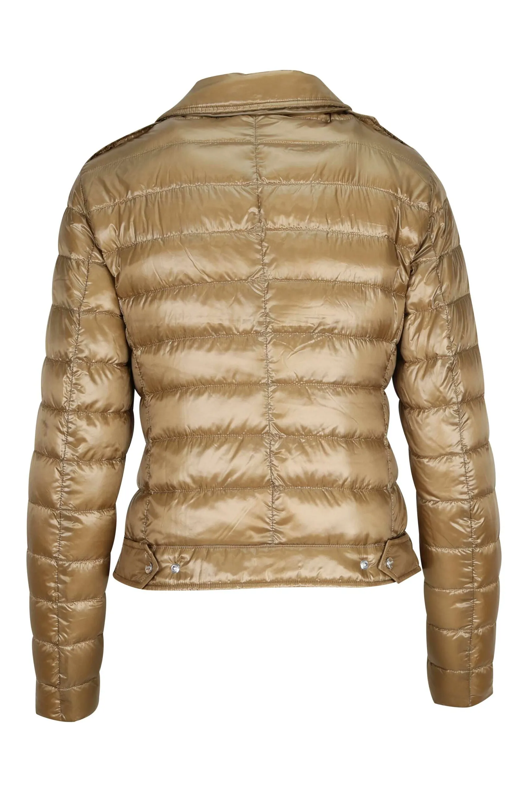 Chaqueta color camel de tejido