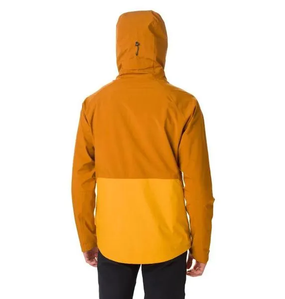 chaqueta columbia amarillo hombre