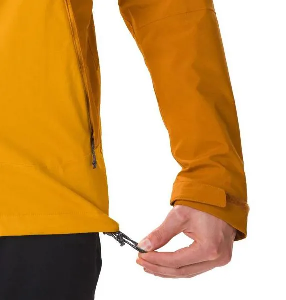 chaqueta columbia amarillo hombre