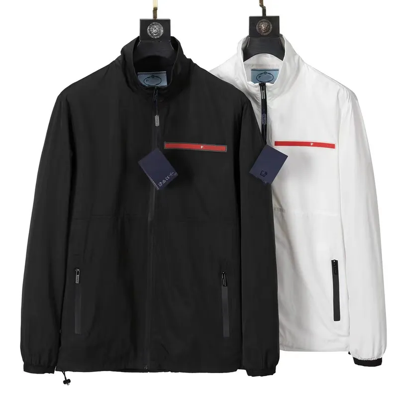 Chaqueta de abrigo para hombre, abrigo con letras estampadas con logotipo triangular, moda urbana de Hip Hop, abrigo deportivo i