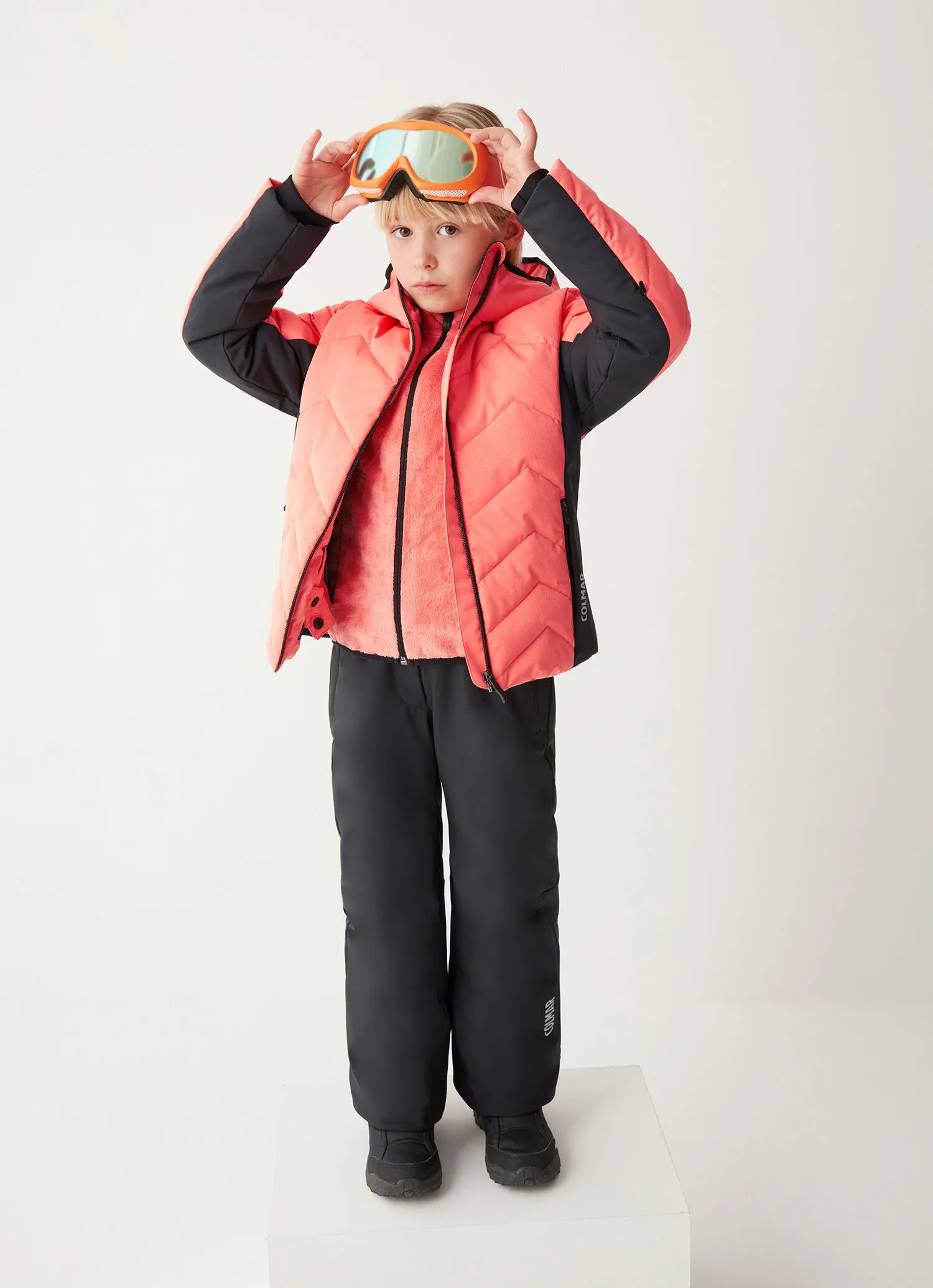 Chaqueta de esquí KIDS de guata reciclada