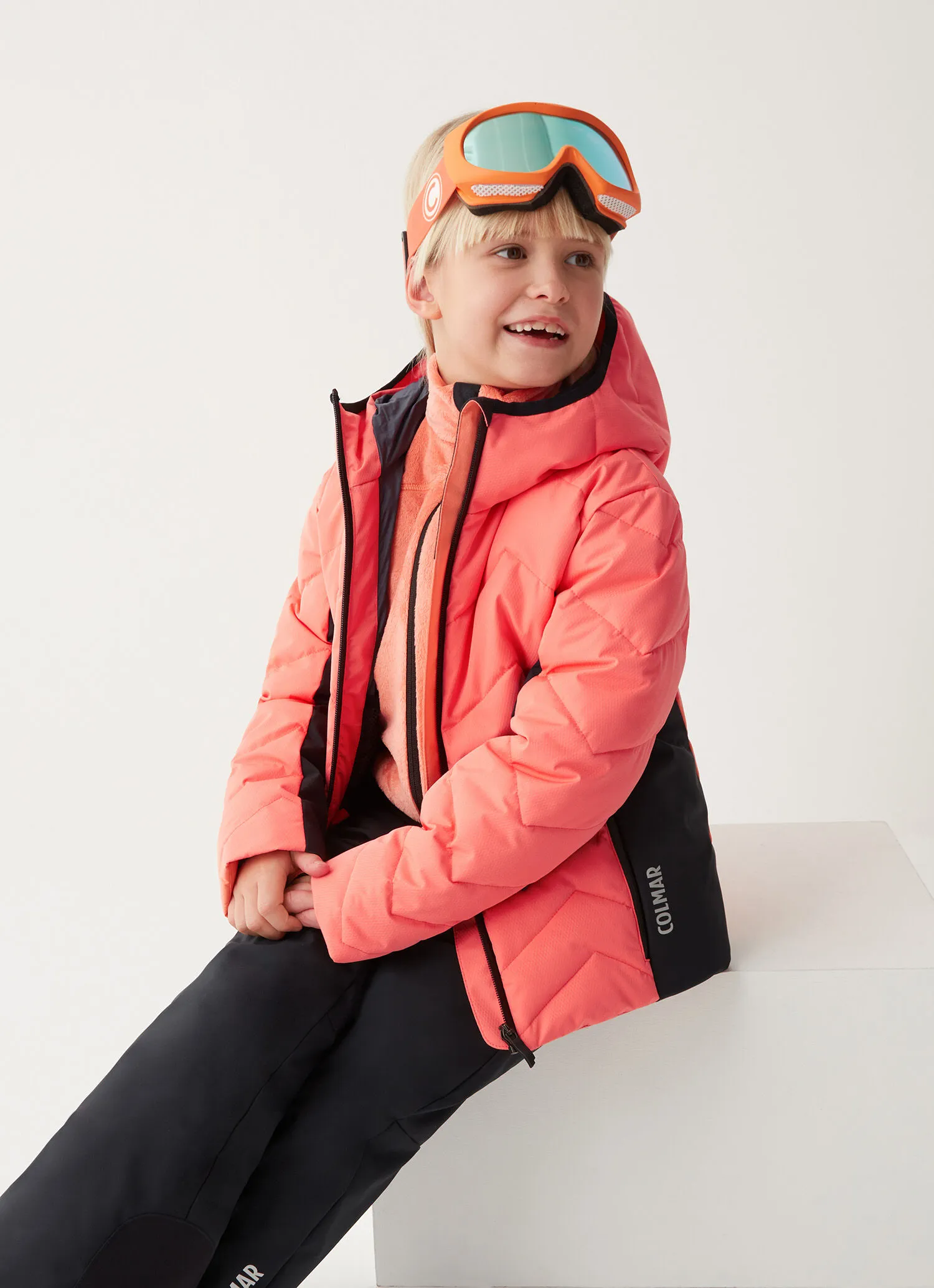 Chaqueta de esquí KIDS de guata reciclada