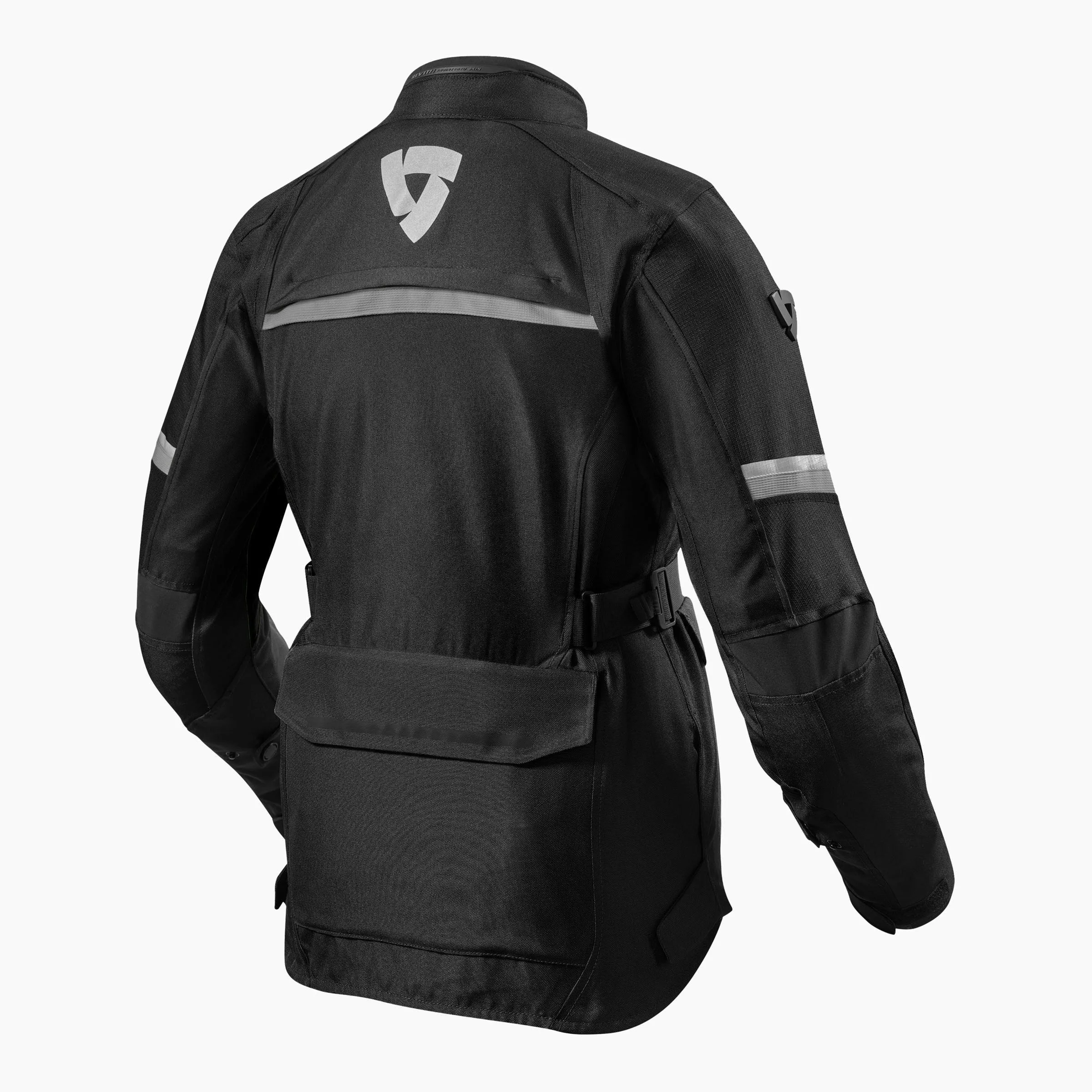 Chaqueta de mujer textil con forros térmicos e impermeables extraíbles para viajes de aventura