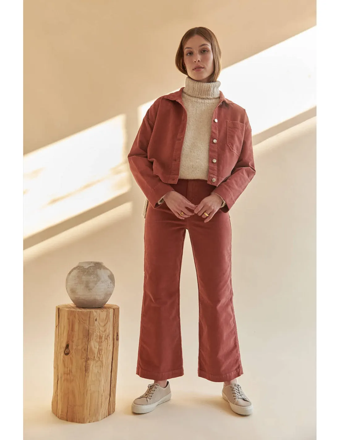 CHAQUETA GRANADO OLD ROSE
