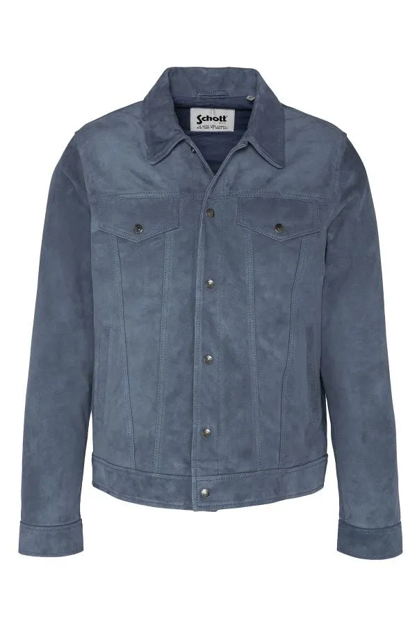 Chaqueta Hombre Schott Lcmiamis Indigo