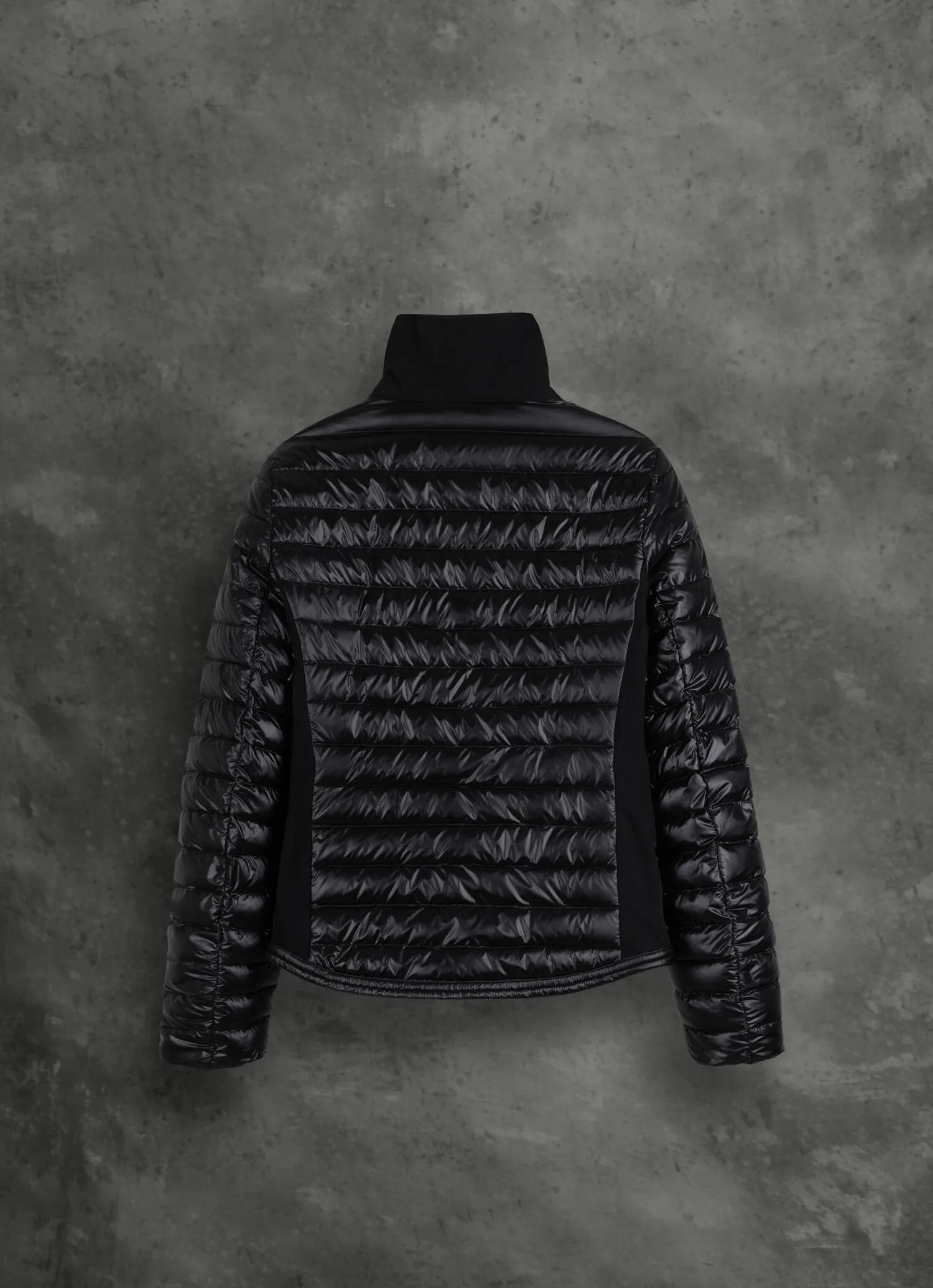 Chaqueta lisa en tejido reciclado