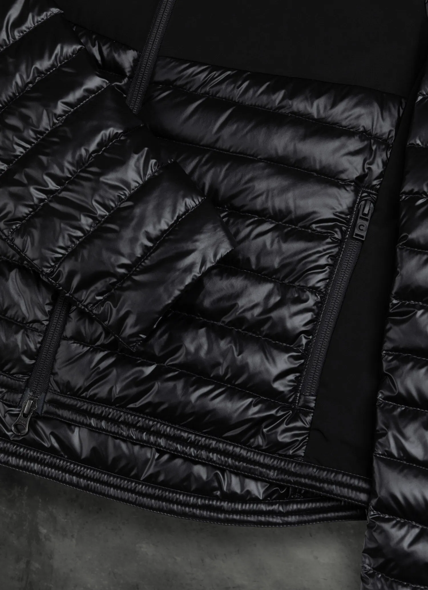 Chaqueta lisa en tejido reciclado
