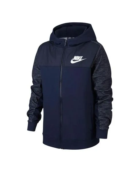 chaqueta nike azul niño