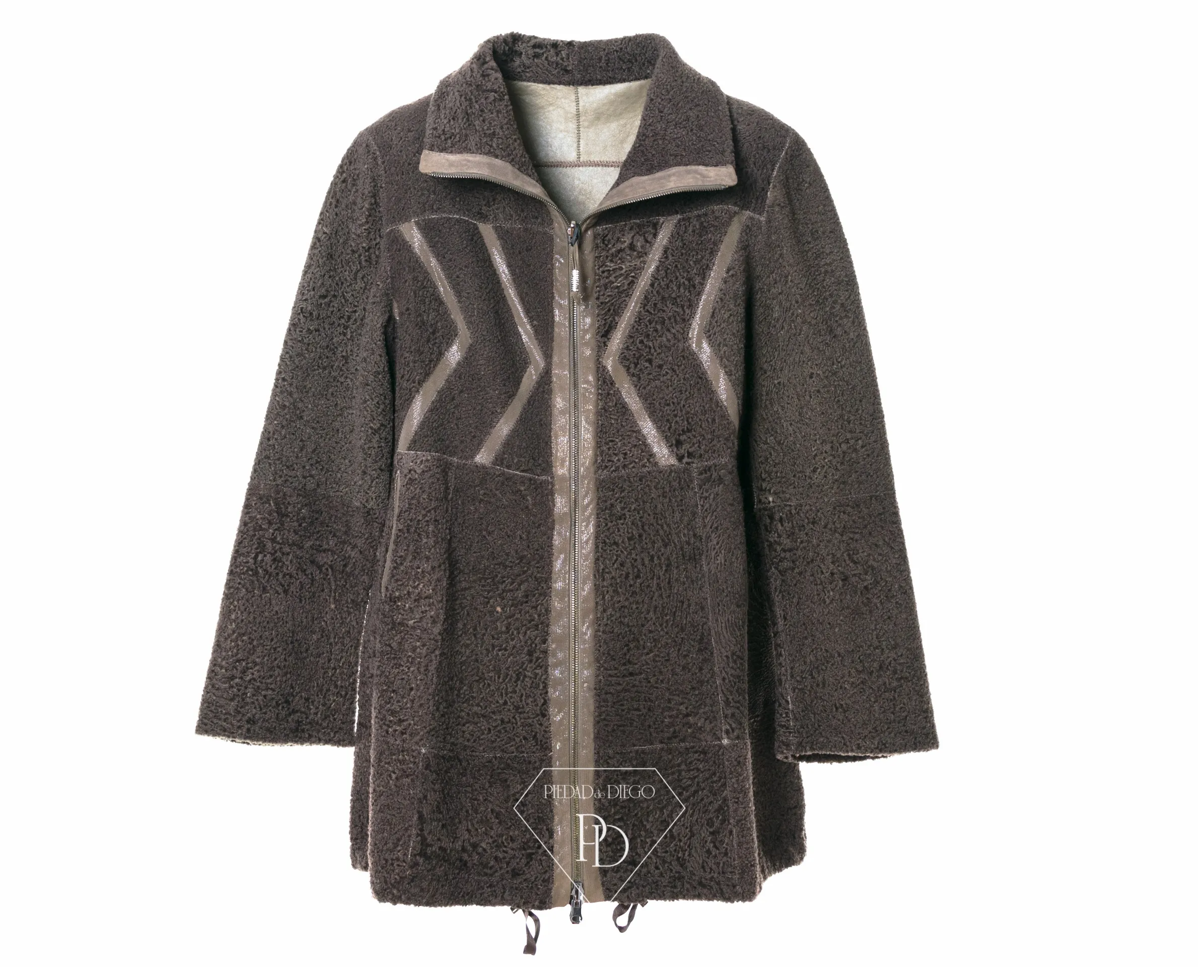 Chaqueta Piel Vuelta Reversible