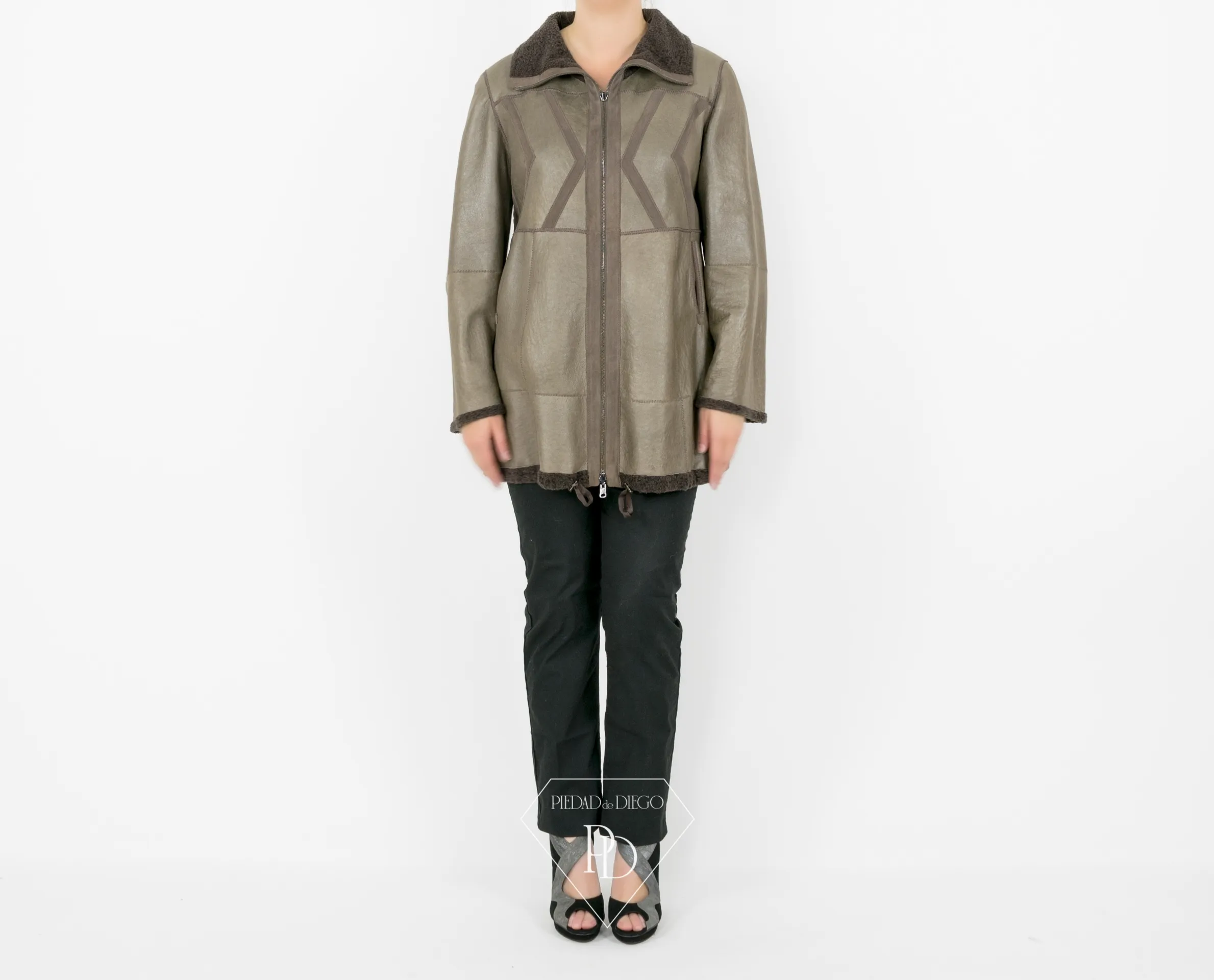 Chaqueta Piel Vuelta Reversible