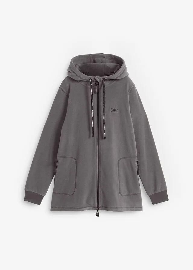 Chaqueta polar pizarra