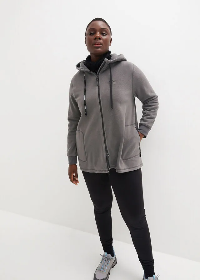 Chaqueta polar pizarra