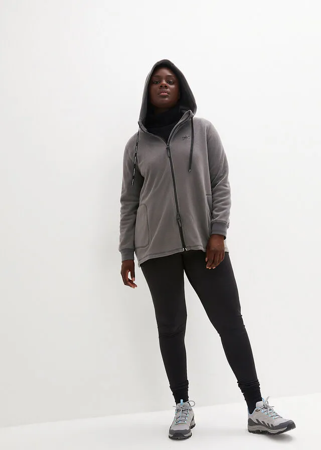 Chaqueta polar pizarra
